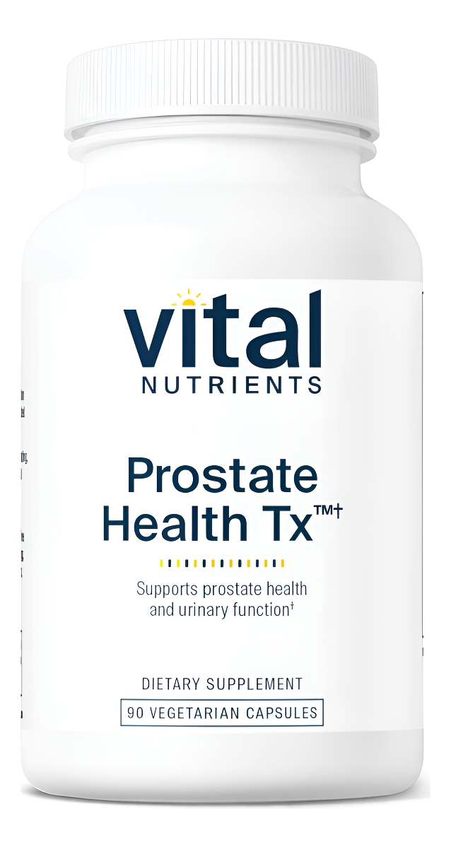 Vital Nutrients - Prostate Health Tx - Soporte De Próstata Basado En La Evidencia - 90 Cápsulas Vegetarianas Por Botell