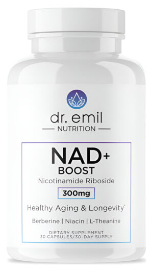 Dr. Emil Nutrition Nad+ Boost - Nicotinamide Riboside Supplement For Longevity, Healthy Aging & Cellular Regeneration