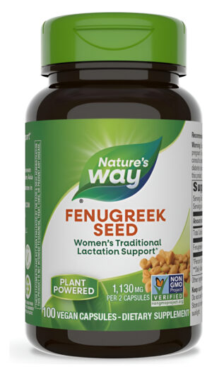 Semillas De Fenogreco Nature's Way, 610 Mg, 12800, 100, 1, 1