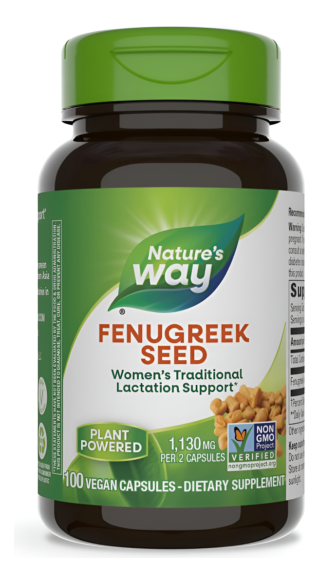 Semillas De Fenogreco Nature's Way, 610 Mg, 12800, 100, 1, 1