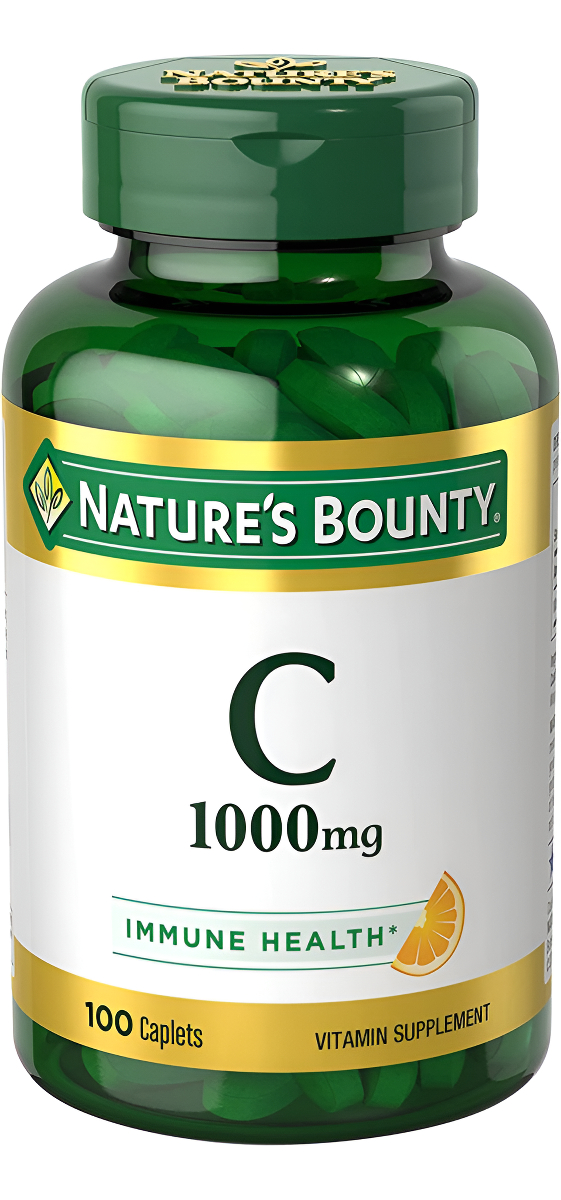 Natures Bounty Vitamina C 1000mg, Suplemento De Soporte Inm
