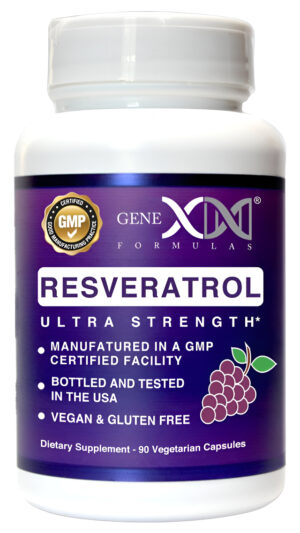 Genex Resveratrol De 1500 Mg Con Bioperina Para Absorción | Cápsulas Orgánicas De Trans-resveratrol