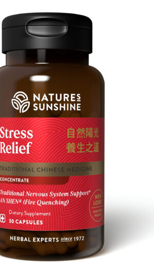 Natures's Sunshine Stress Relief, Medicina Tradicional China Concentrada, 30 Cápsulas