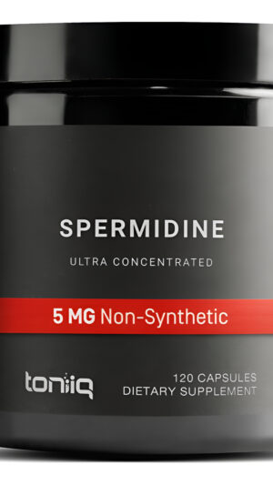 Suplementos De Espermidina Ultra Concentrados De 500 Mg Para Hombres Y Mujeres, Espermidina No Sintética Probada Por Te