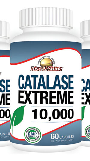Catalase Extreme 10,000 3 Meses Suplemento De Cabello Enzimá