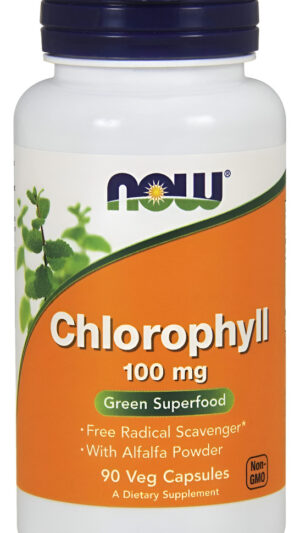 Clorofila 90 Capsulas 100mg Now