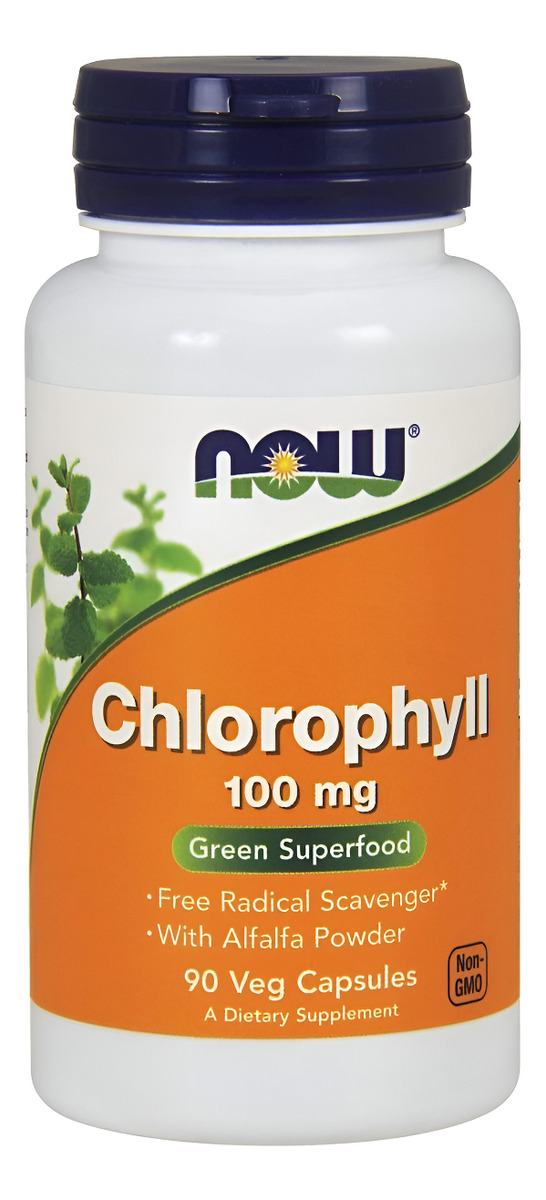 Clorofila 90 Capsulas 100mg Now