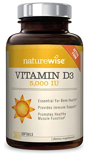 Vitamina D3 5000 iu 360 Caps