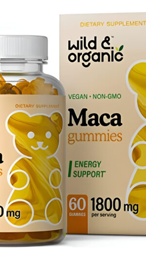 Maca 60gomas -  Wild & Organic