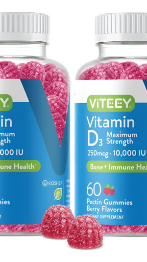 Vitamina D3 10000iu 60gum Vitee