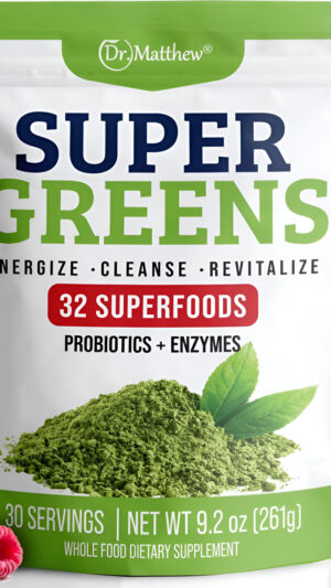 Superalimento En Polvo Super Greens. Polvo De Jugo Verde. Superalimento En Polvo. Supervegetales. Polvo De Superaliment