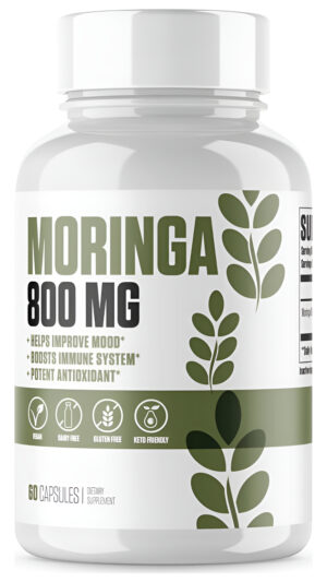 Moringa Oleifera - Pastillas De Suplemento Superalimenticio #1 De Moringa Para Mejorar El Estado De Ánimo