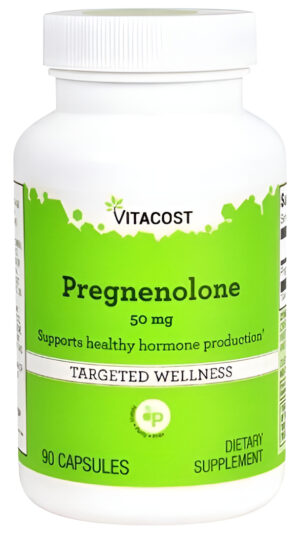 Pregnenolone  50mg  90capsules Apoya La Función Cerebral