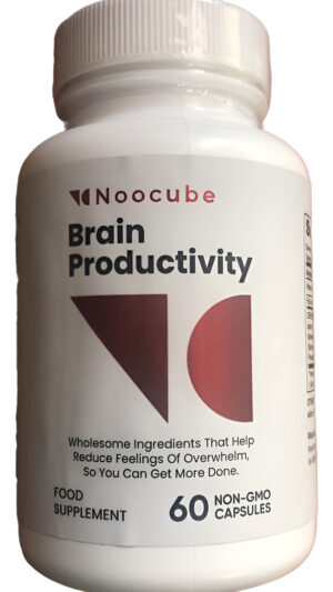 Noocube Suplemento Para La Productividad Cerebral, 60 Cápsulas