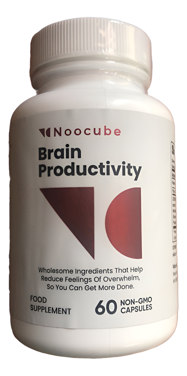Noocube Suplemento Para La Productividad Cerebral, 60 Cápsulas