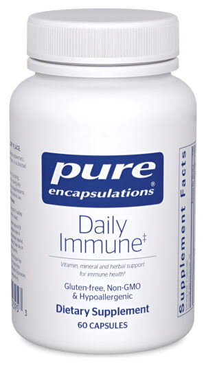 Pure Encapsulations Inmune Diario | Fórmula Inmune Integral Con Vitaminas, Minerales Y Apoyo Herbario | 60 Cápsulas*