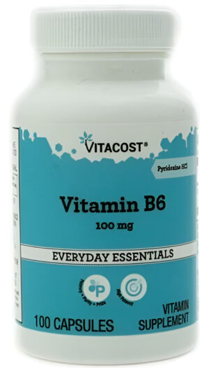 Vitamina B6  100 Mg - 100  Para Sistema Nervioso