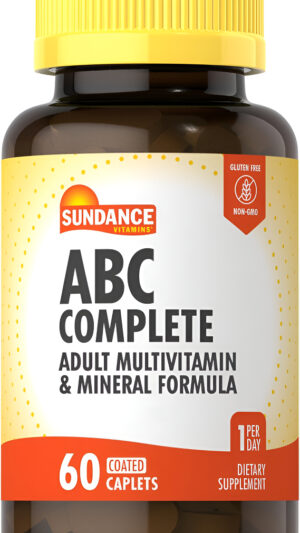 Sundance Vitaminas Abc Completo Adulto Multivtamina & Mineral, 60 Comprimidos (1)