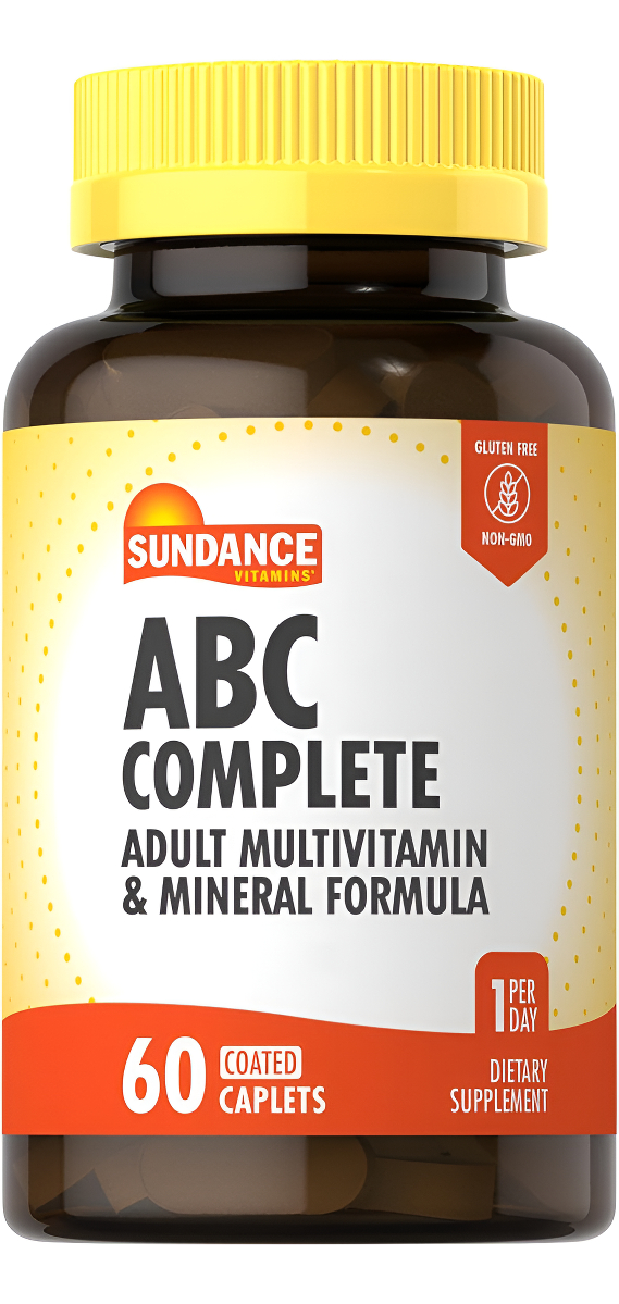 Sundance Vitaminas Abc Completo Adulto Multivtamina & Mineral, 60 Comprimidos (1)