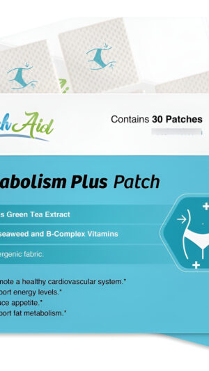 Parche Tópico Metabolism Plus De Patchaid Suministro Para 30 Días