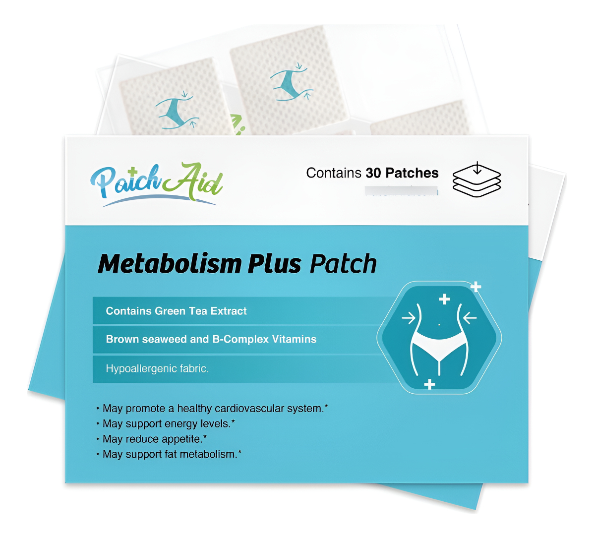 Parche Tópico Metabolism Plus De Patchaid Suministro Para 30 Días