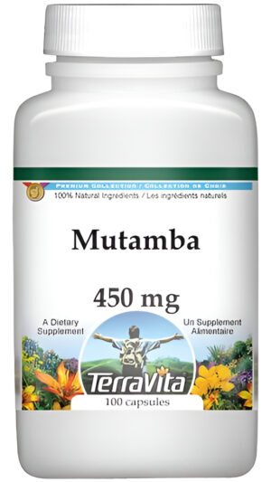 Mutamba 450 Mg Terravita 100 Cápsulas