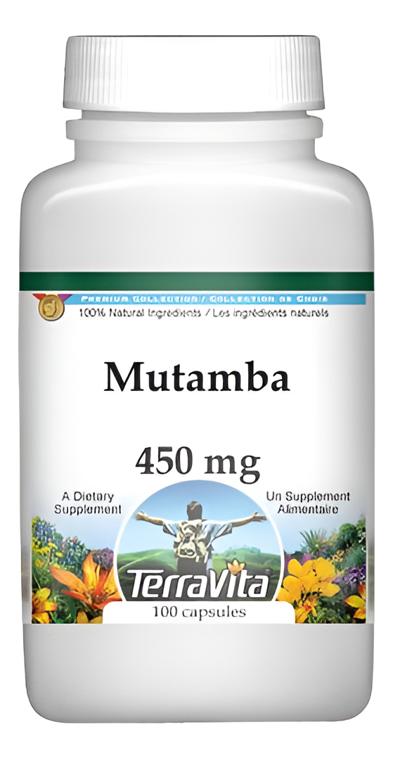 Mutamba 450 Mg Terravita 100 Cápsulas