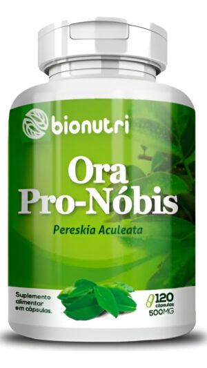 Bionutrisuplementos- Ora-pro-nobis 120 Cápsulas 500mg - Importado De Brasil