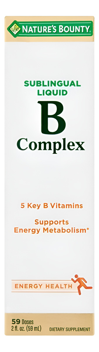 Complejo B Con B12 Liquido Sublingual 2 Fl Oz Nature's