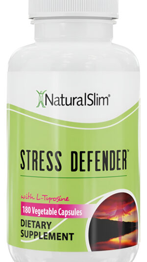 Naturalslim Stress Defender - Suplementos Naturales De Apoyo Al Estrés Con Fórmula Calmante De Cortisol, Mejor Estado D