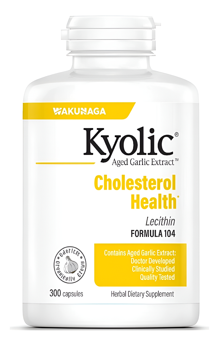 Extracto Ajo Garlic Extract Cholesterol Kyolic 300 Cap
