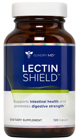 Gundry Md® Lectin Shield Suplemento De Apoyo Para La Salud Intestinal Y Fuerza Digestiva, 120 Unidades