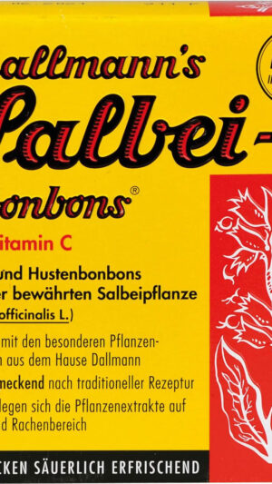 Dallmann's Salbei Bonbonbons Con Vitamina C 20 Piezas
