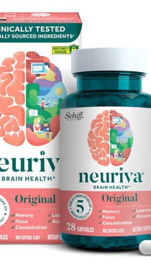 Neuriva Suplemento Cerebral Nootrópico Descafeinado Original Probado Clínicamente Para Memoria, Concentración Y Concent