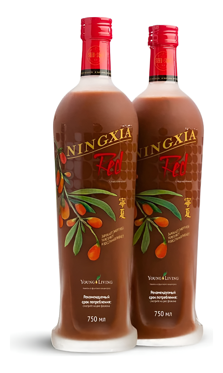 Young Living Ningxia Red Suplemento Dietético - 1 Litro, Paquete De 2 | Bebe Mezcla De Jugo Para La Salud Digestiva | R