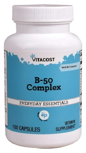Vitamin B 50 Complex 100 Tabs  De Vitacost