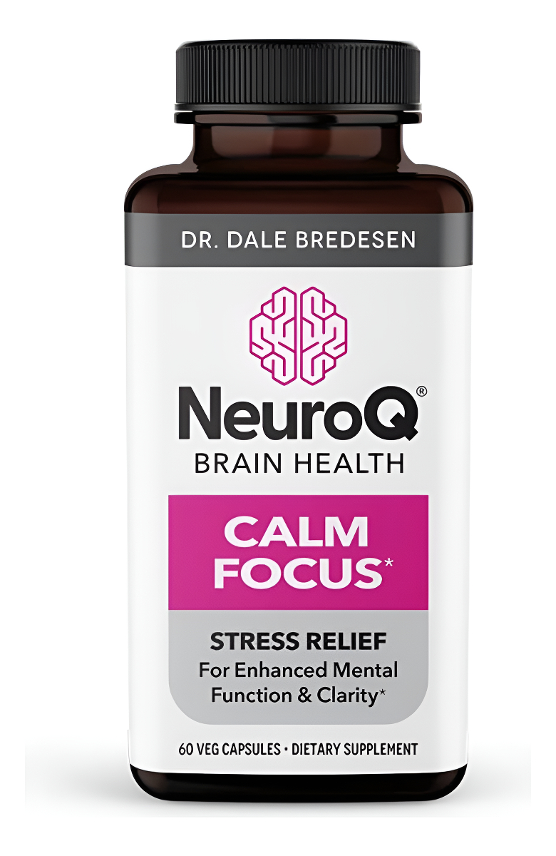 Neuroq Cápsulas De Enfoque Calmado - Suplemento Para Aliviar El Estrés - Apoya La Función Mental Y La Relajación - Sens