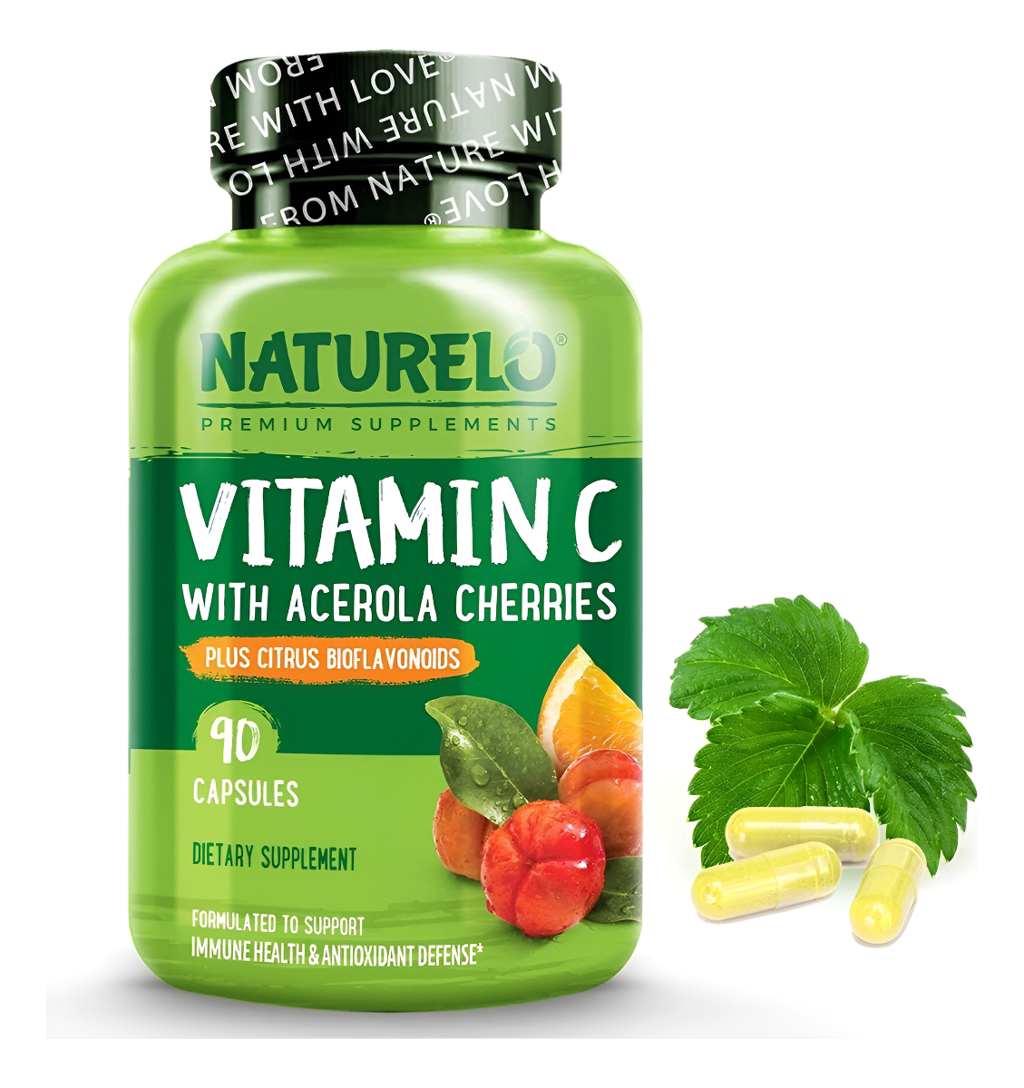 Vitamina C 500mg 90cap Naturel