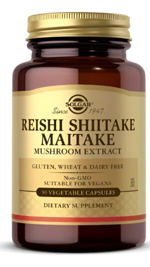 Hongos Reishi Shiitake Maitake