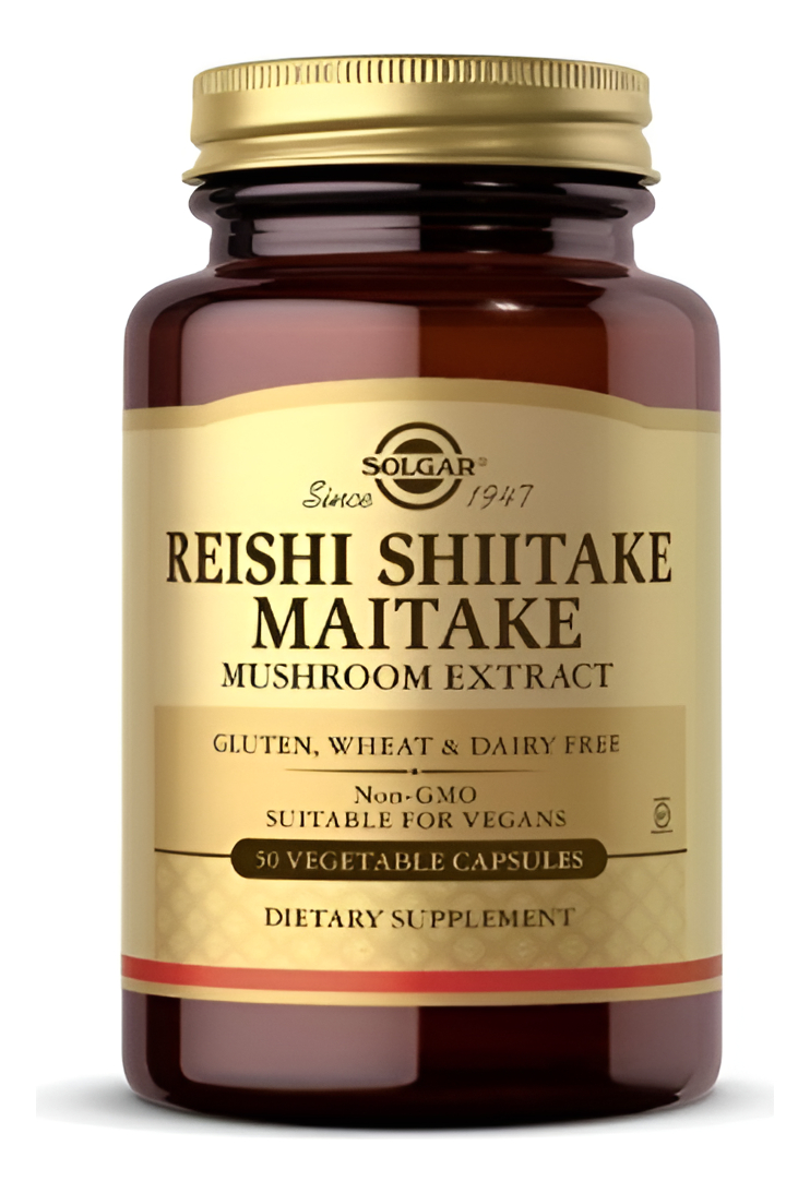 Hongos Reishi Shiitake Maitake