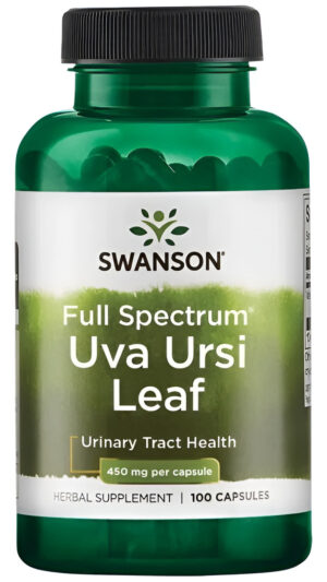 Hoja De Uva Ursi De Espectro Completo 100 Caps 450 Mg