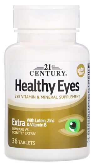 Complejo Mineral Para Salud Ocular 36 Tabs Con Luteina Zinc