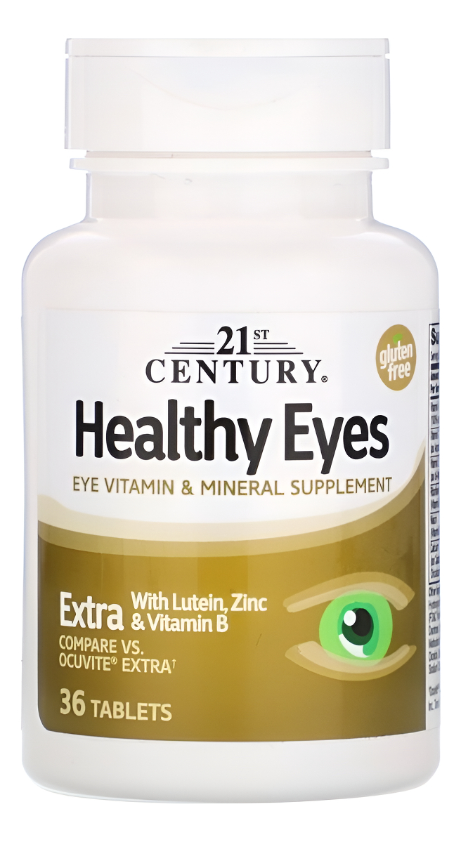 Complejo Mineral Para Salud Ocular 36 Tabs Con Luteina Zinc