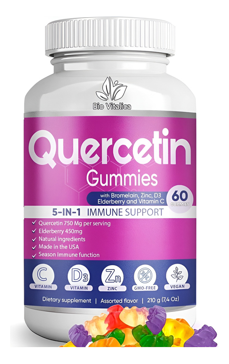 Quercetina 60 Gomas Biovitalica