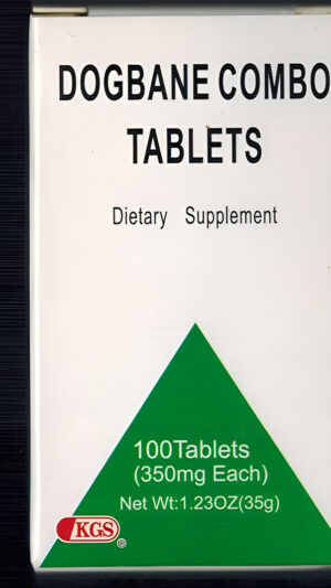 Kgs Suplemento De Adelfa, Combo De 100 Tabletas, Suplemento Herbario Dietético