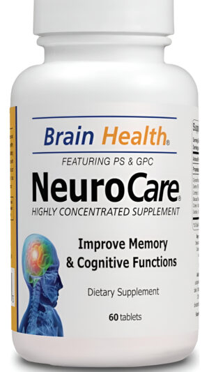 Suplemento Nootrópico Para La Salud Cerebral Neuro Care, Potenciador De Memoria Altamente Concentrado, Mejora La Concen
