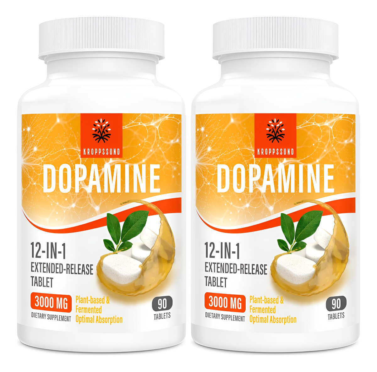Suplemento Natural De Dopamina - 90 Tabletas (2 Botellas)