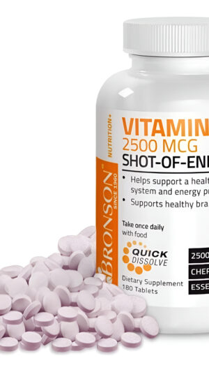 Vitamina B12 2500 Mcg Bronson