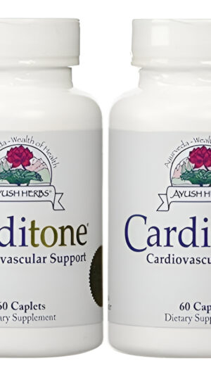 Carditone, 60 Cápsulas Ayush Herbs, Paquete De De 2, 2