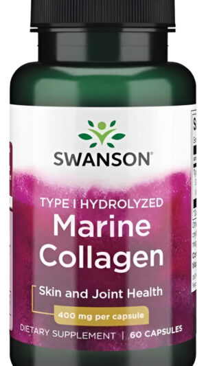 Colágeno Marino Hidrolizado Tipo I 60 Caps 400 Mg